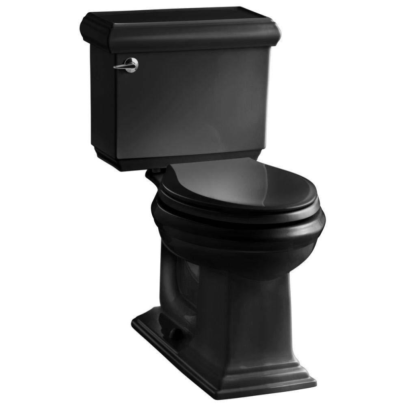 Kohler Klozet Rezervuarlı Memoirs, Siyah - 11KOH3453-70000