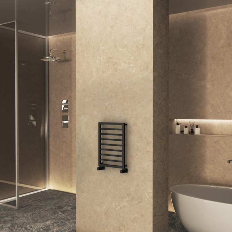 Naxos Dekoratif Havlupan 450x655 Mat Siyah - 1NAX04500655B3MS