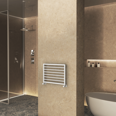 Radiva - Naxos Dekoratif Havlupan 800x578 Mat Beyaz 9016