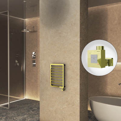 Radiva - NAXOS Elektrikli Havlupan 450x655 Altın (KTX1 Termostat) 200W (1)