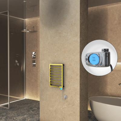 Radiva - NAXOS Elektrikli Havlupan 450x655 Altın (Musa Termostat) 200W (1)