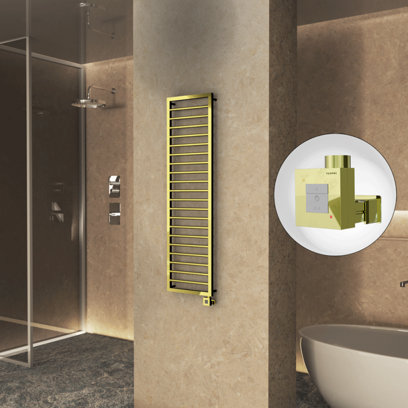 NAXOS Elektrikli Havlupan 500x1655 Altın (KTX1 Termostat) 600W - 1NAX05001655K2PEB060