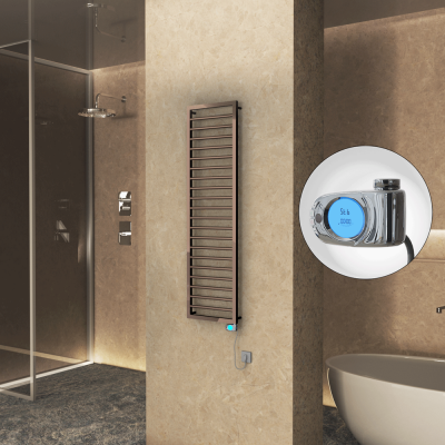 Radiva - NAXOS Elektrikli Havlupan 500x1655 Rose Gold Parlak (Musa Termostat) 600W (1)