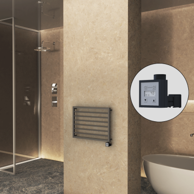 Radiva - NAXOS Elektrikli Havlupan 800x578 Terra Matt Texture (KTX3 Termostat) 300W