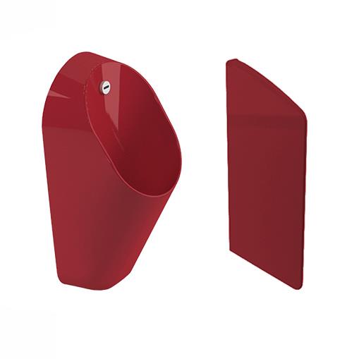 Newarc Pisuar ve Ara Bölme Life Kırmızı - 20NEWARC5871RF-TAKIM