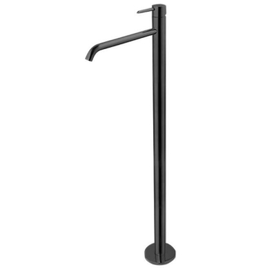 NOKEN - Noken Lavabo Bataryası Round Zemine Monte, Siyah - 1