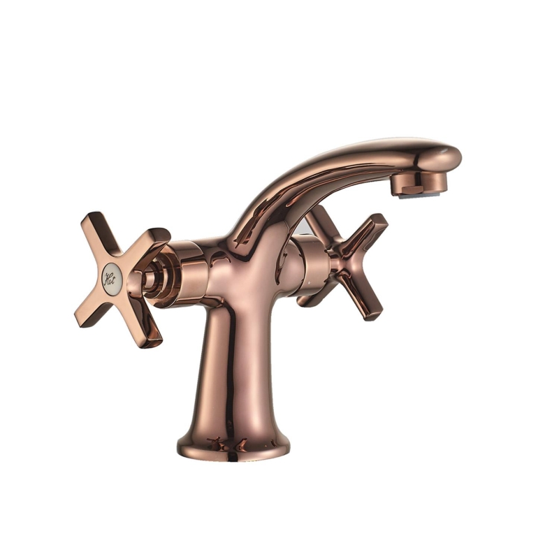 NSK Lavabo Bataryası Trinity Çift Kollu Tek Gövde Bronz N3013124 - 20NSKN3013124