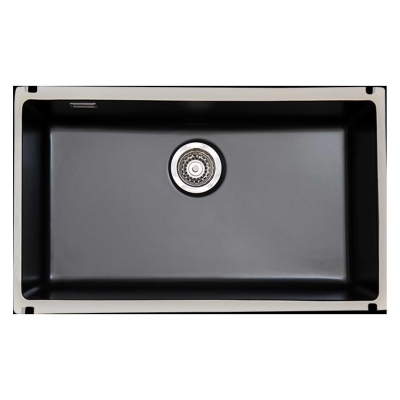 NUEVO - Nuevo Seramik Eviye Tezgah Altı Sonic 700 U 75,1 x 45,6 Manolya - 0