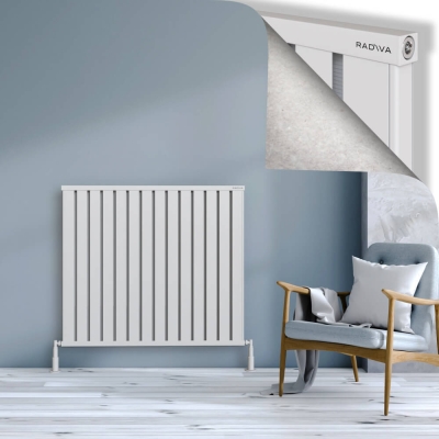 Radiva - OBI Dekoratif Alüminyum Radyatör 1000x1124 Beyaz (1)