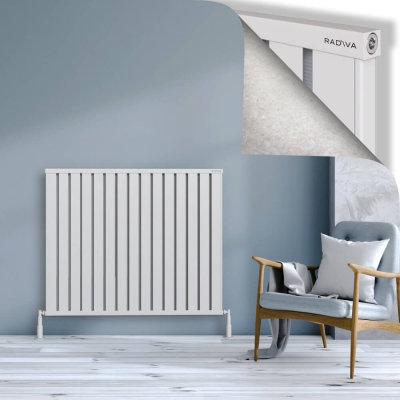 Radiva - OBI Dekoratif Alüminyum Radyatör 1000x1204 Beyaz - 300