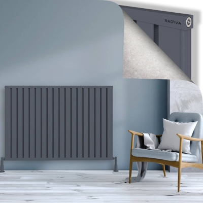 Radiva - OBI Dekoratif Alüminyum Radyatör 1000x1444 Antrasit (1)