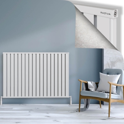 Radiva - OBI Dekoratif Alüminyum Radyatör 1000x1444 Beyaz (1)