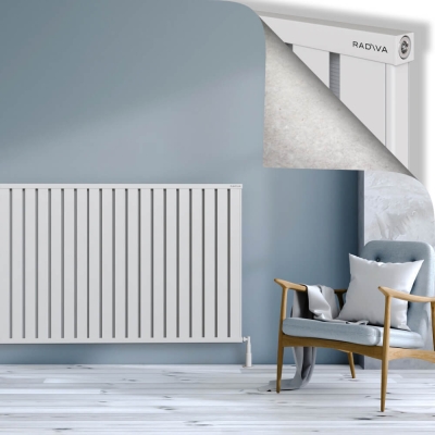 Radiva - OBI Dekoratif Alüminyum Radyatör 1000x2564 Beyaz