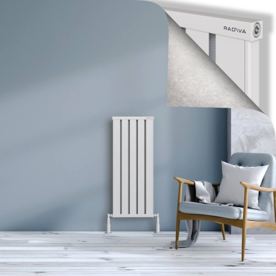 Radiva - OBI Dekoratif Alüminyum Radyatör 1000x404 Beyaz (1)