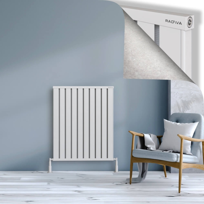 OBI Dekoratif Alüminyum Radyatör 1000x804 Beyaz - 2OBI10000804B1TS