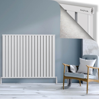 Radiva - OBI Dekoratif Alüminyum Radyatör 1200x1444 Beyaz (1)