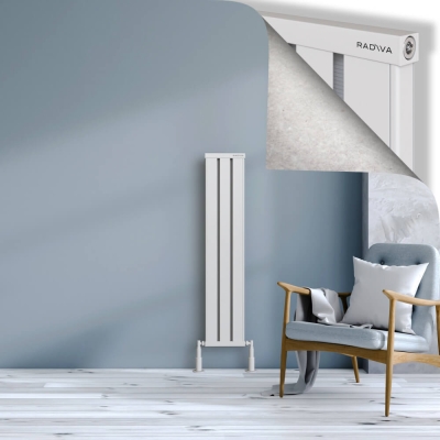 Radiva - OBI Dekoratif Alüminyum Radyatör 1200x244 Beyaz (1)