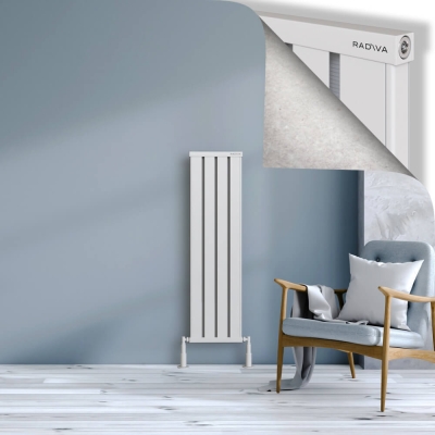 Radiva - OBI Dekoratif Alüminyum Radyatör 1200x324 Beyaz (1)