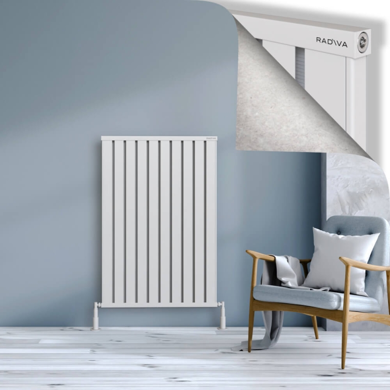 OBI Dekoratif Alüminyum Radyatör 1200x804 Beyaz - 2OBI12000804B1TS