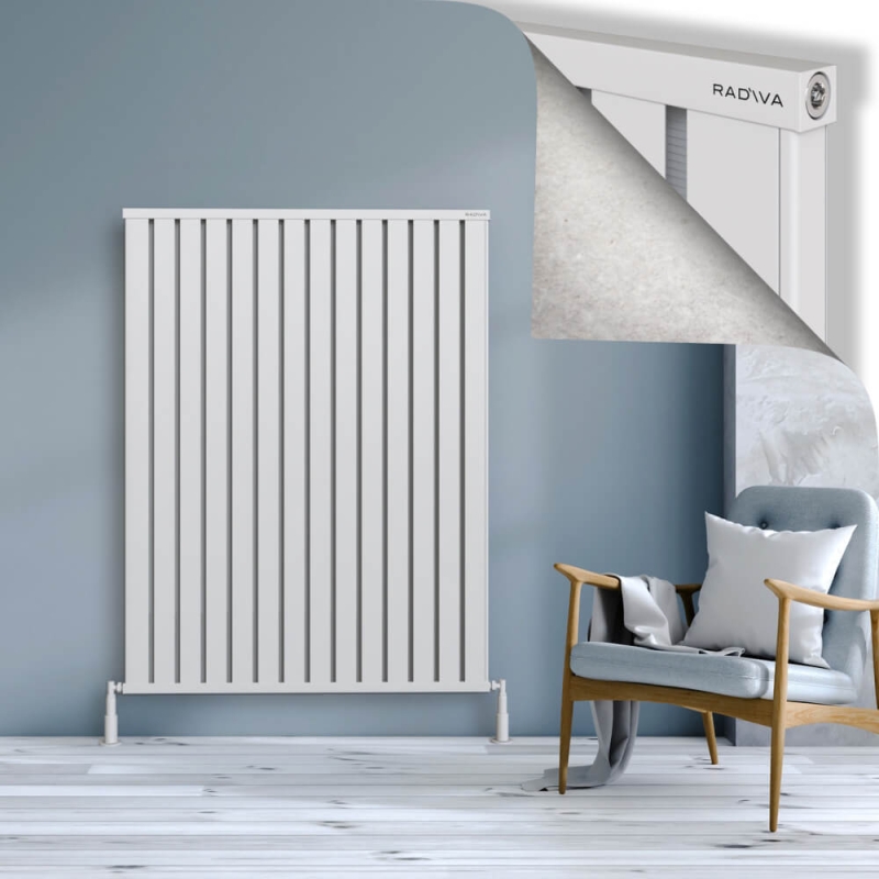 OBI Dekoratif Alüminyum Radyatör 1500x1124 Beyaz - 2OBI15001124B1TS