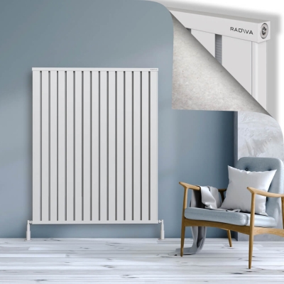 Radiva - OBI Dekoratif Alüminyum Radyatör 1500x1204 Beyaz (1)