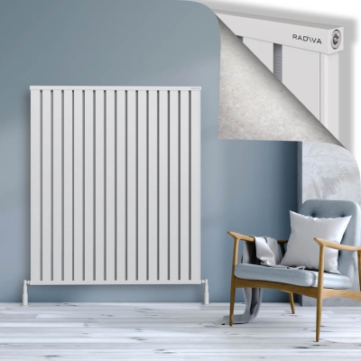 Radiva - OBI Dekoratif Alüminyum Radyatör 1500x1284 Beyaz