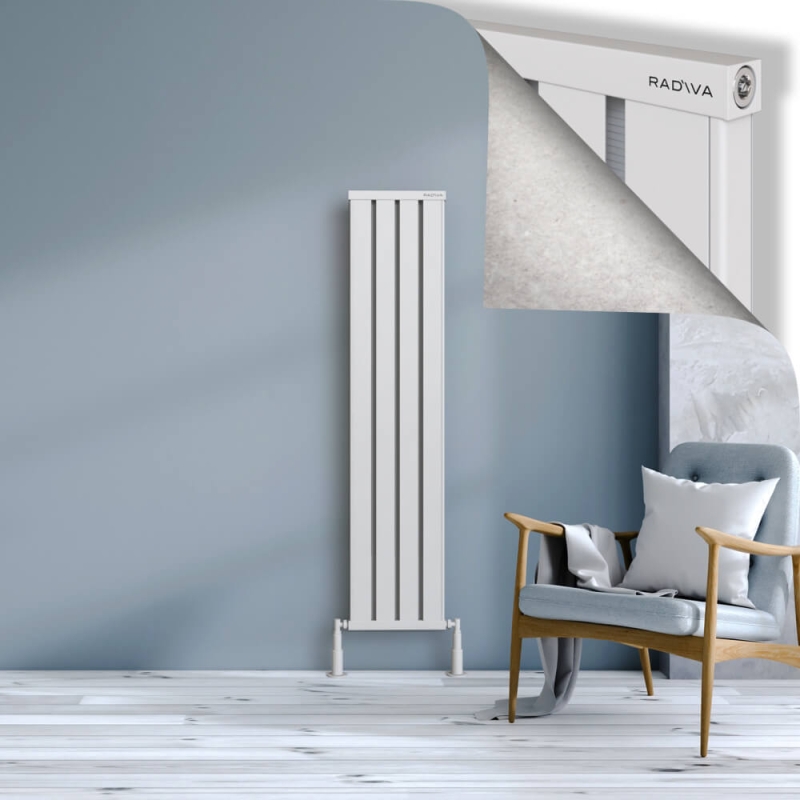 OBI Dekoratif Alüminyum Radyatör 1500x324 Beyaz - 2OBI15000324B1TS