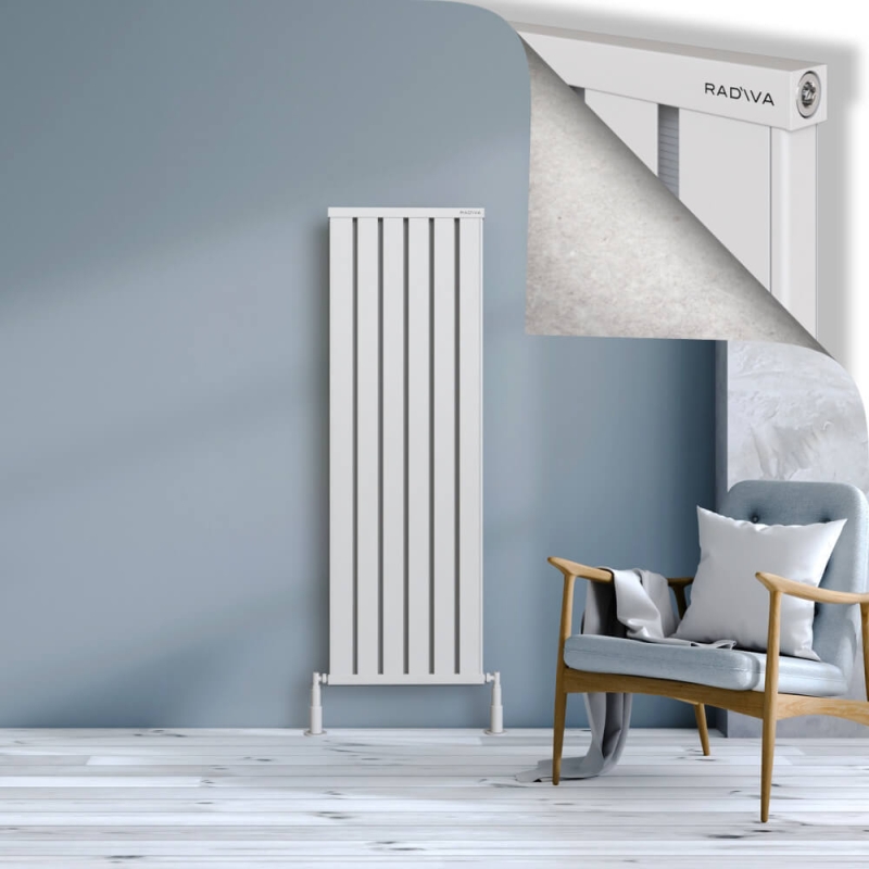 OBI Dekoratif Alüminyum Radyatör 1500x484 Beyaz - 2OBI15000484B1TS