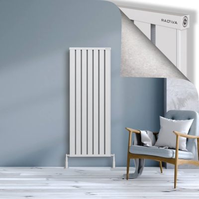 Radiva - OBI Dekoratif Alüminyum Radyatör 1500x564 Beyaz