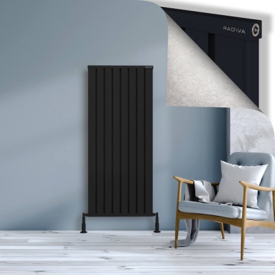 Radiva - OBI Dekoratif Alüminyum Radyatör 1500x644 Siyah - 300
