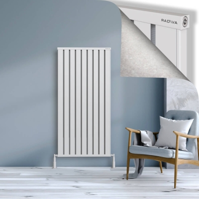 Radiva - OBI Dekoratif Alüminyum Radyatör 1500x724 Beyaz