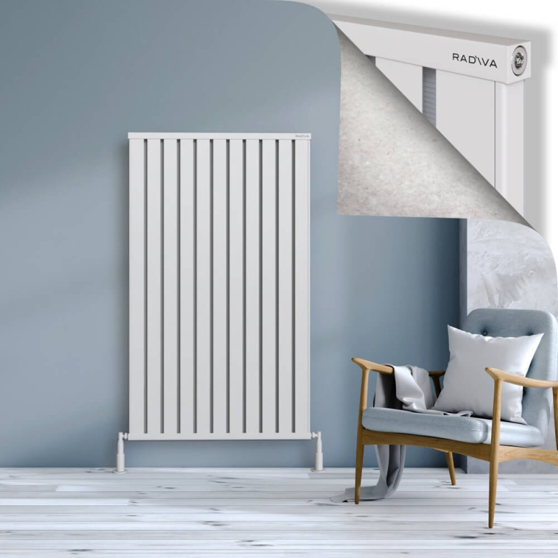 OBI Dekoratif Alüminyum Radyatör 1500x884 Beyaz - 2OBI15000884B1TS