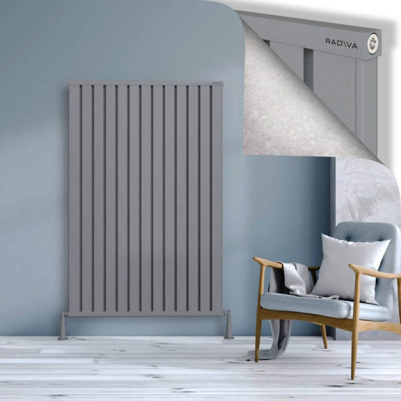 OBI Dekoratif Alüminyum Radyatör 1600x1044 Gri - 2OBI16001044BLTS