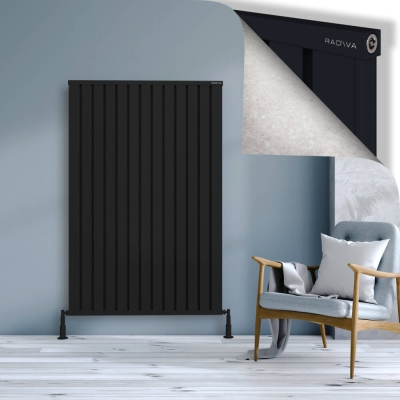 Radiva - OBI Dekoratif Alüminyum Radyatör 1600x1044 Siyah (1)