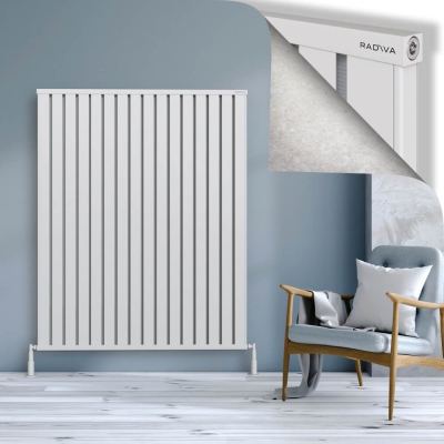 Radiva - OBI Dekoratif Alüminyum Radyatör 1600x1284 Beyaz - 300
