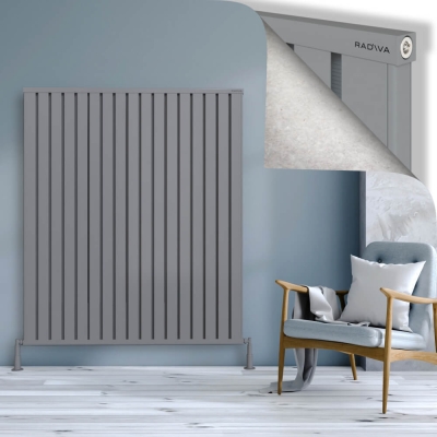 Radiva - OBI Dekoratif Alüminyum Radyatör 1600x1364 Gri (1)