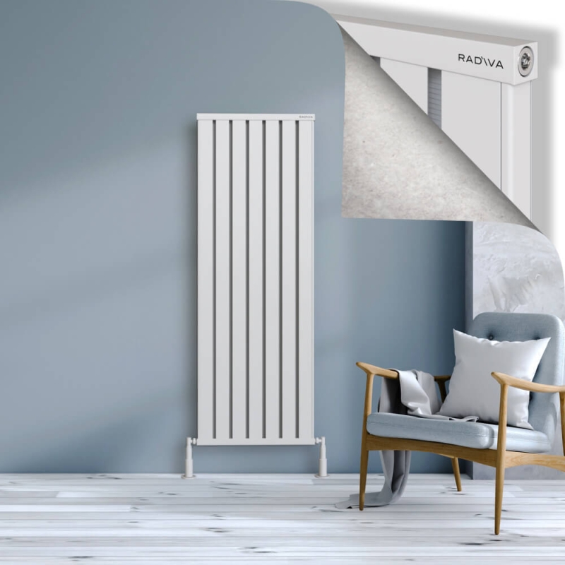 OBI Dekoratif Alüminyum Radyatör 1600x564 Beyaz - 2OBI16000564B1TS