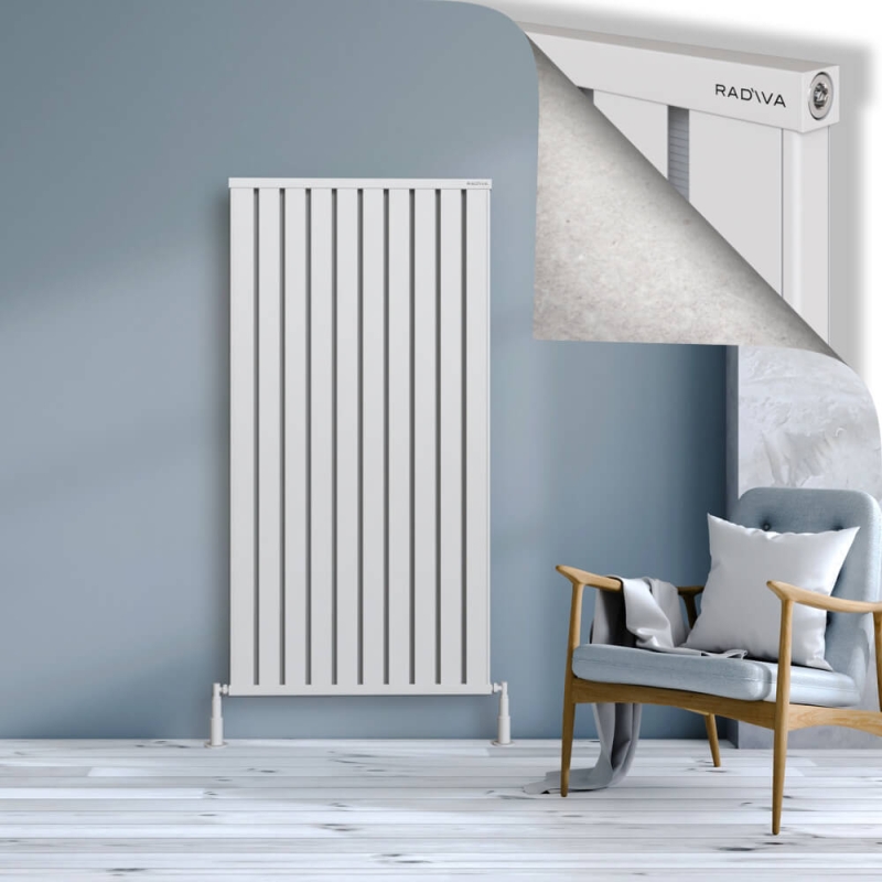 OBI Dekoratif Alüminyum Radyatör 1600x804 Beyaz - 2OBI16000804B1TS