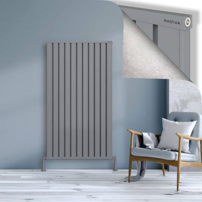 Radiva - OBI Dekoratif Alüminyum Radyatör 1600x884 Gri (1)
