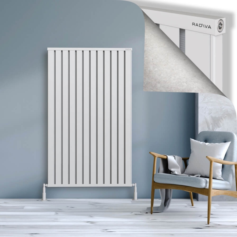 OBI Dekoratif Alüminyum Radyatör 1600x964 Beyaz - 2OBI16000964B1TS