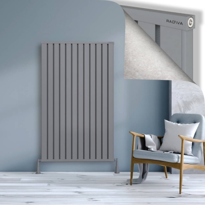 Radiva - OBI Dekoratif Alüminyum Radyatör 1600x964 Gri