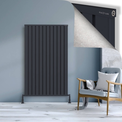 Radiva - OBI Dekoratif Alüminyum Radyatör 1600x964 Koyu Antrasit (1)