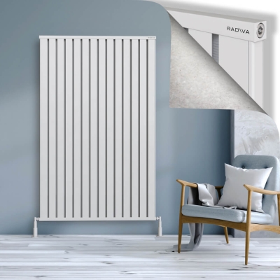 Radiva - OBI Dekoratif Alüminyum Radyatör 1800x1124 Beyaz