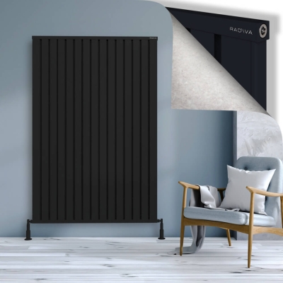 Radiva - OBI Dekoratif Alüminyum Radyatör 1800x1204 Siyah - 300