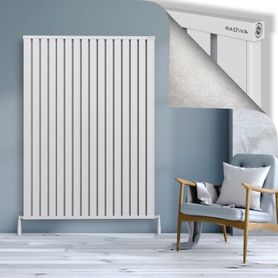 Radiva - OBI Dekoratif Alüminyum Radyatör 1800x1284 Beyaz