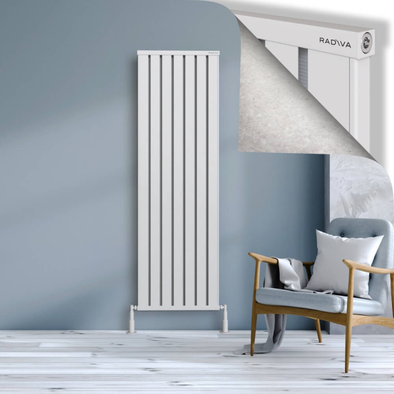 OBI Dekoratif Alüminyum Radyatör 1800x564 Beyaz - 2OBI18000564B1TS