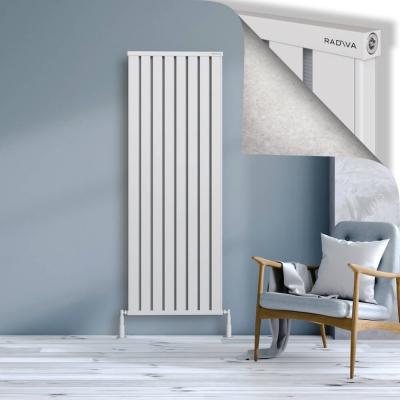 Radiva - OBI Dekoratif Alüminyum Radyatör 1800x644 Beyaz