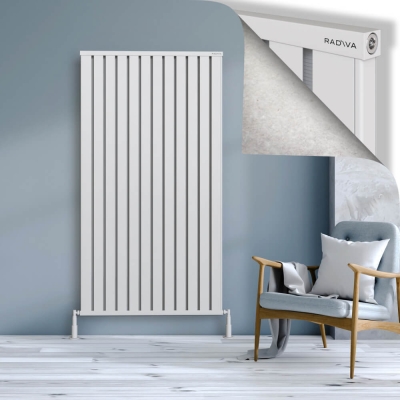 Radiva - OBI Dekoratif Alüminyum Radyatör 1800x964 Beyaz (1)