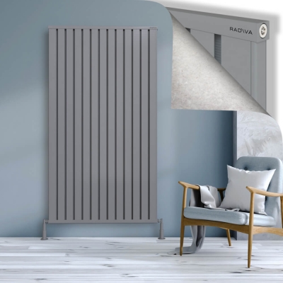 Radiva - OBI Dekoratif Alüminyum Radyatör 1900x1044 Gri (1)
