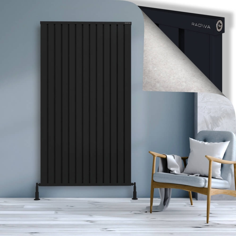 OBI Dekoratif Alüminyum Radyatör 1900x1044 Siyah - 2OBI19001044B3TS